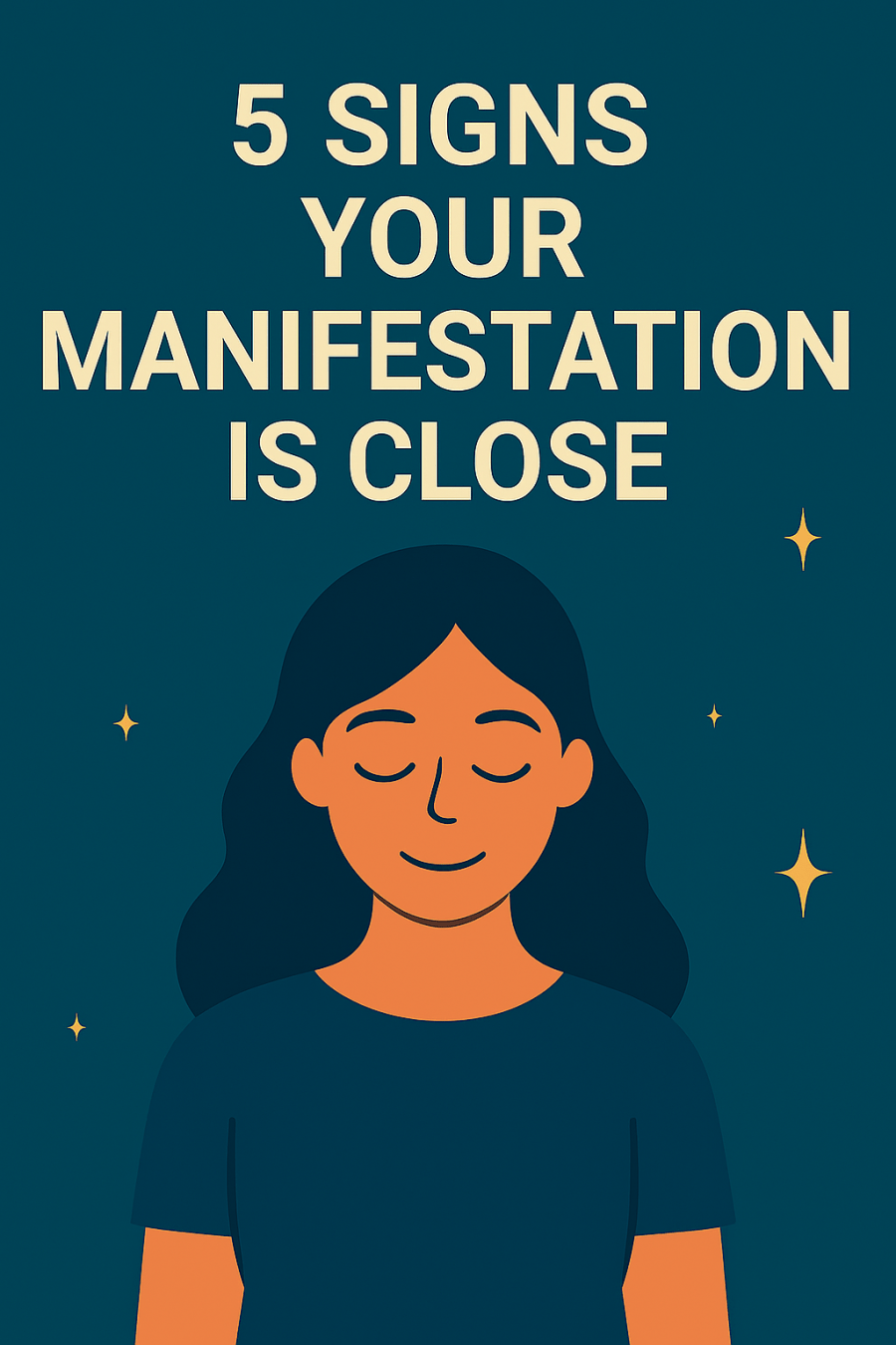 5 signs your manifestation is coming soon – blog post image